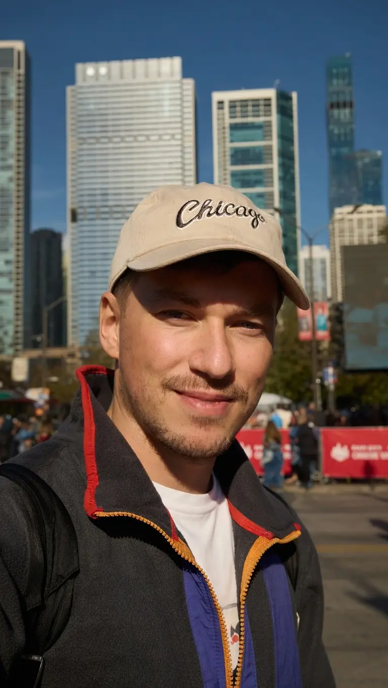 Damir Akzhigitov — senior frontend engineer, urban portrait